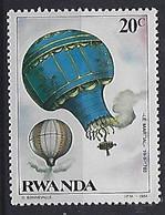 Руанда 1984    200 лет полета   ( марки из серии )