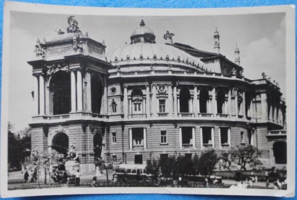 Одесса Театр оперы и балета 1962г. (чистая)