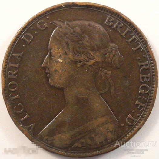 Канада (Новый Брунсвик) 1 цент 1864 год