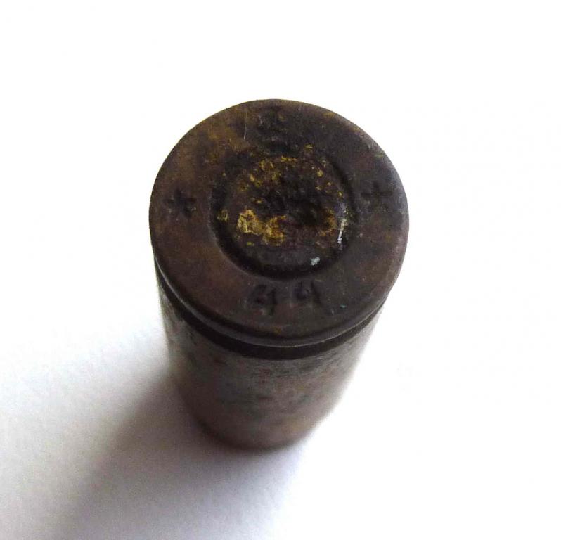 (Г-129-29) Гильза 7.62x25 ТТ / ППШ маркировка звезда 3 44 звезда