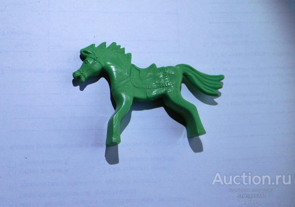 Солдатики СССР КОНЬ Красноармеец МКИ Литая резина