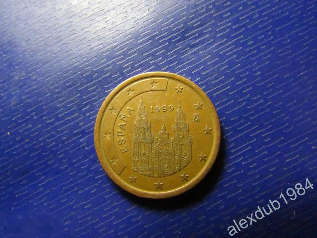 5 ЕВРОЦЕНТОВ, ИСПАНИЯ, 1999_2 