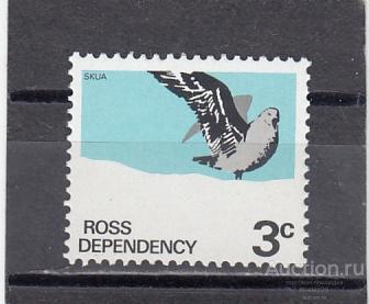 ROOS  ЗЕМЛЯ РООС Голубь № 9  1972  Сост** MNH