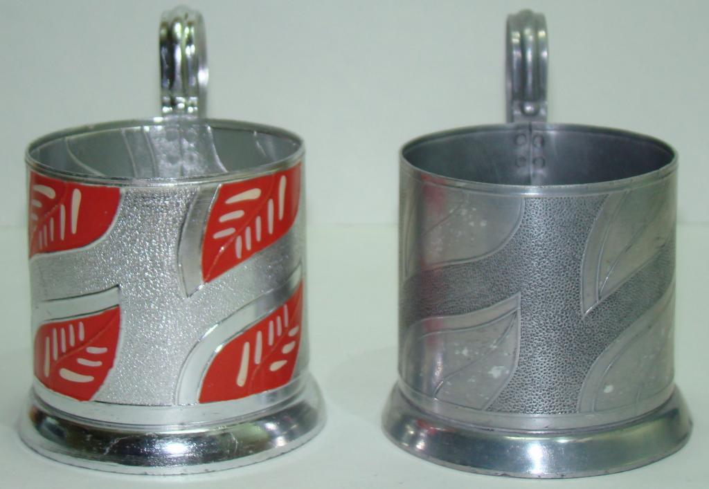 Подстаканники алюминий.2 шт. СССР