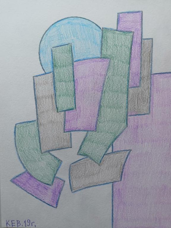 Колобова Е.В. (1961 г.р.)  Композиция. Рисунок 2