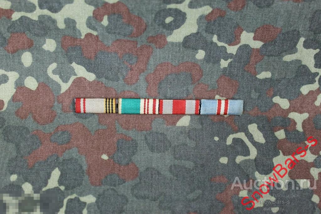 Орденская планка, колодка. СССР. 4 ленты (2) 