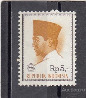 INDONESIA  ИНДОНЕЗИЯ  Король Стандарт 1966  Сост**  MNH