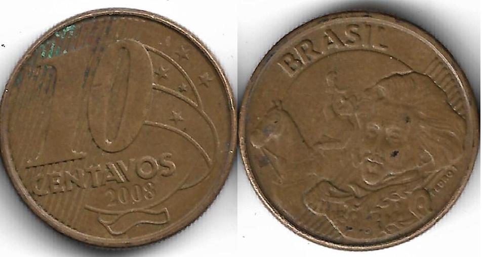 Бразилия 10 сентаво 2008 (7)