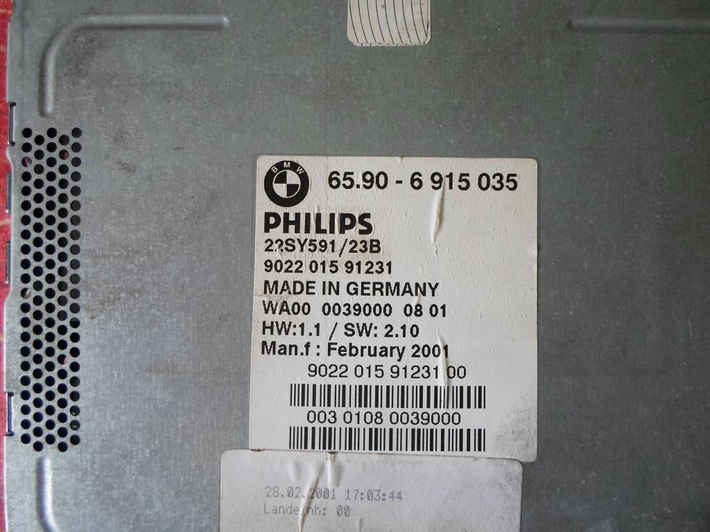 Автомагнитола Филипс для БМВ,б/у — покупайте на Auction.ru по выгодной ...