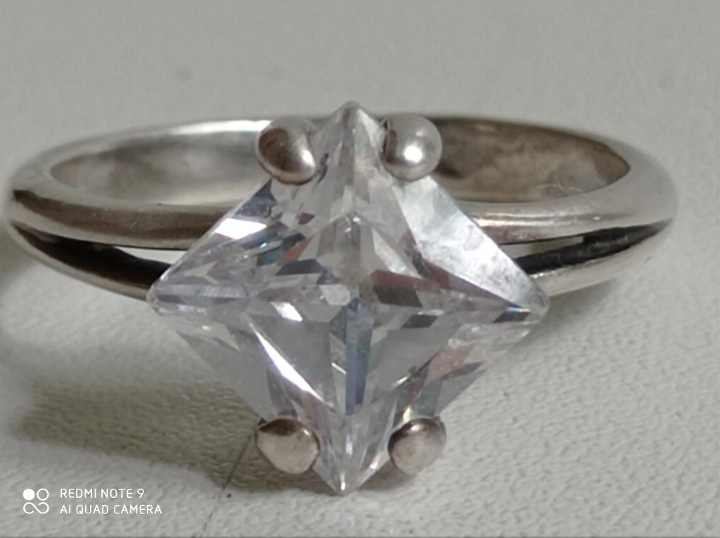 Кольцо перстень бижутерия. Клеймо. 1990-е гг.