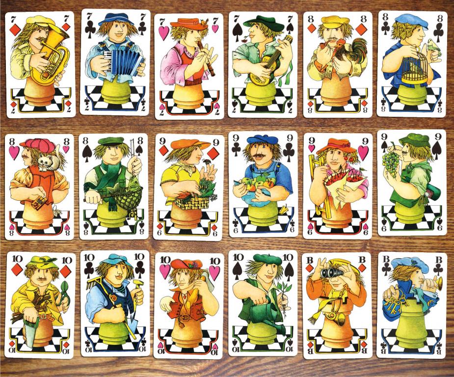 Игральные карты "Schach". Скат. Skat