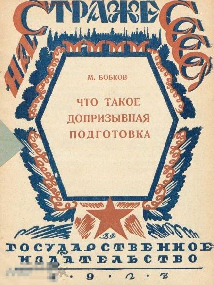 Что такое допризывная подготовка / 1927 / книга в формате PDF 