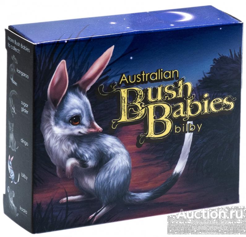 Австралия 50 центов, 2011 Детёныши диких животных - Бандикут