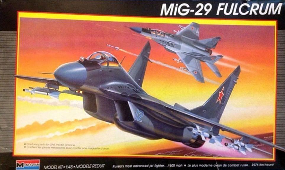 MONOGRAM №5825. Советский истребитель МиГ-29 (1/48)