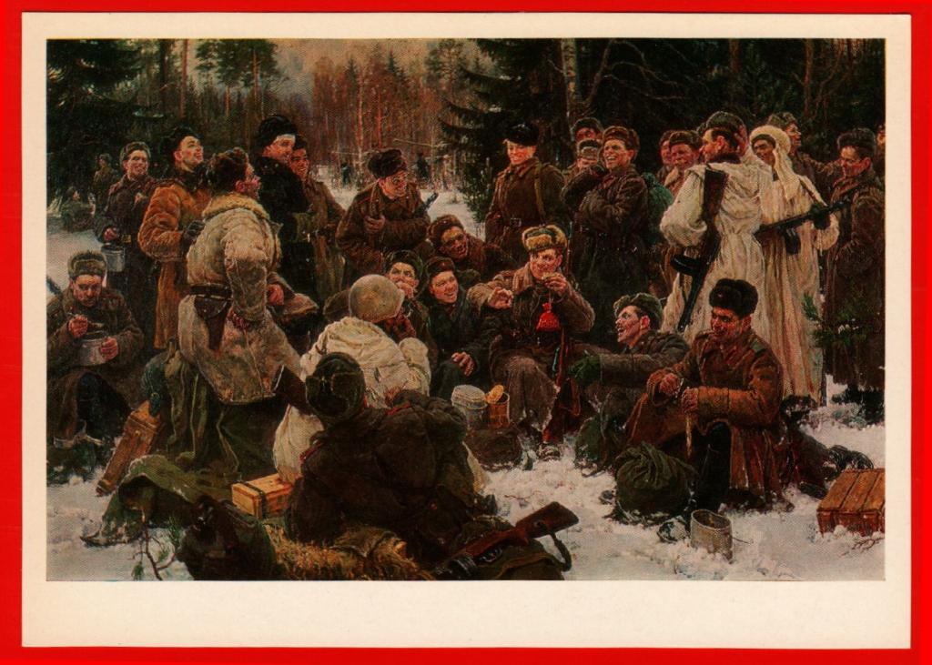 Описания картины отдых после боя
