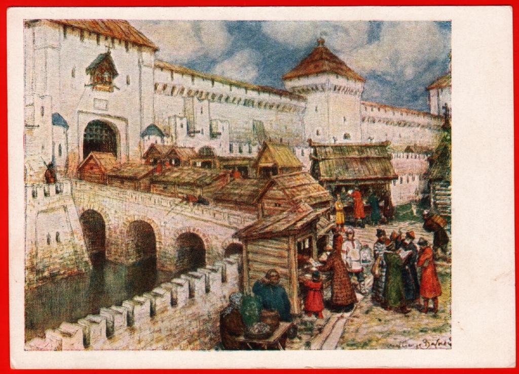 Картина кремль при иване 3