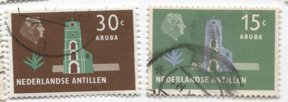 1958 Недерландский Антильские о-ва  башня 2м.гаш
