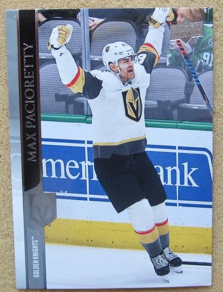 НХЛ Макс Пачиоретти Вегас Голден Найтс № 432