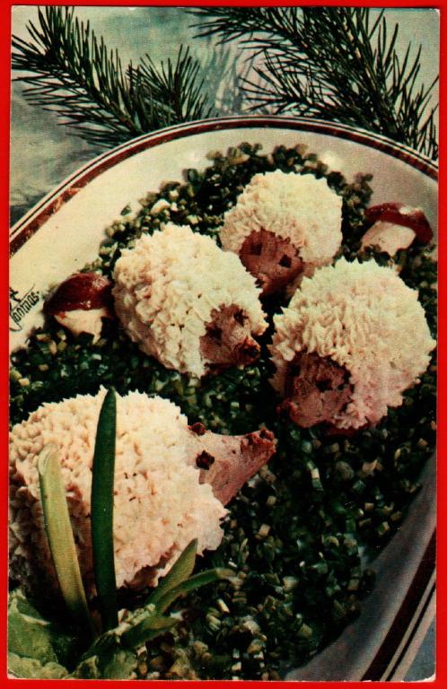 Овощные ежики с грибами – пошаговый рецепт приготовления с фото