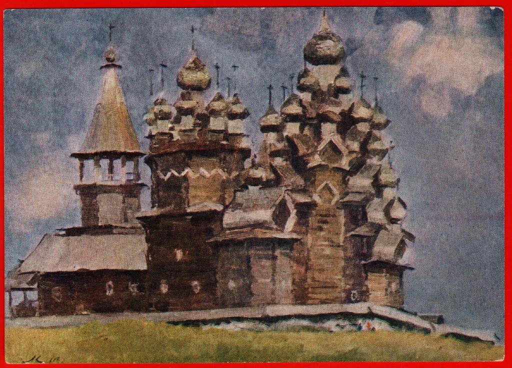 Кижи картина по номерам