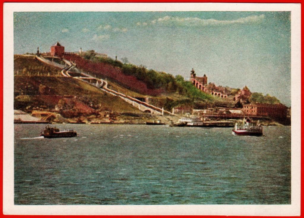 Картина горький на волге