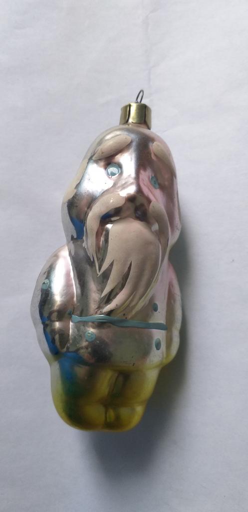 елочная игрушка СССР...старик......дед