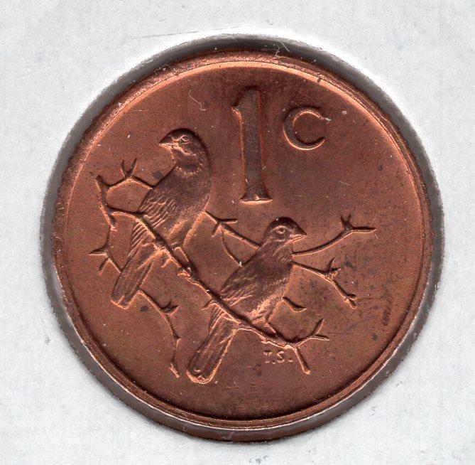 1 цент - ЮАР - 1970 - KM#82