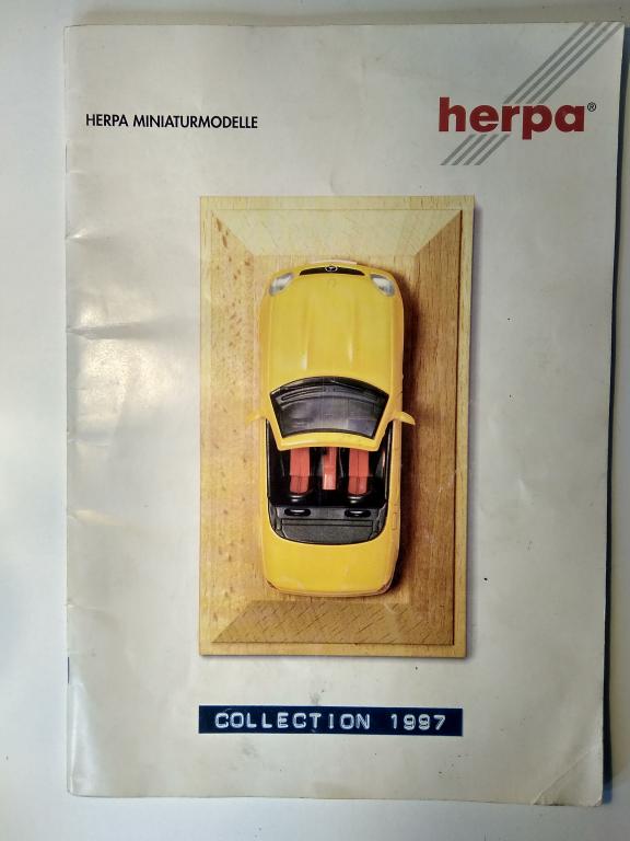 16мм (HO) Каталог Herpa 1997