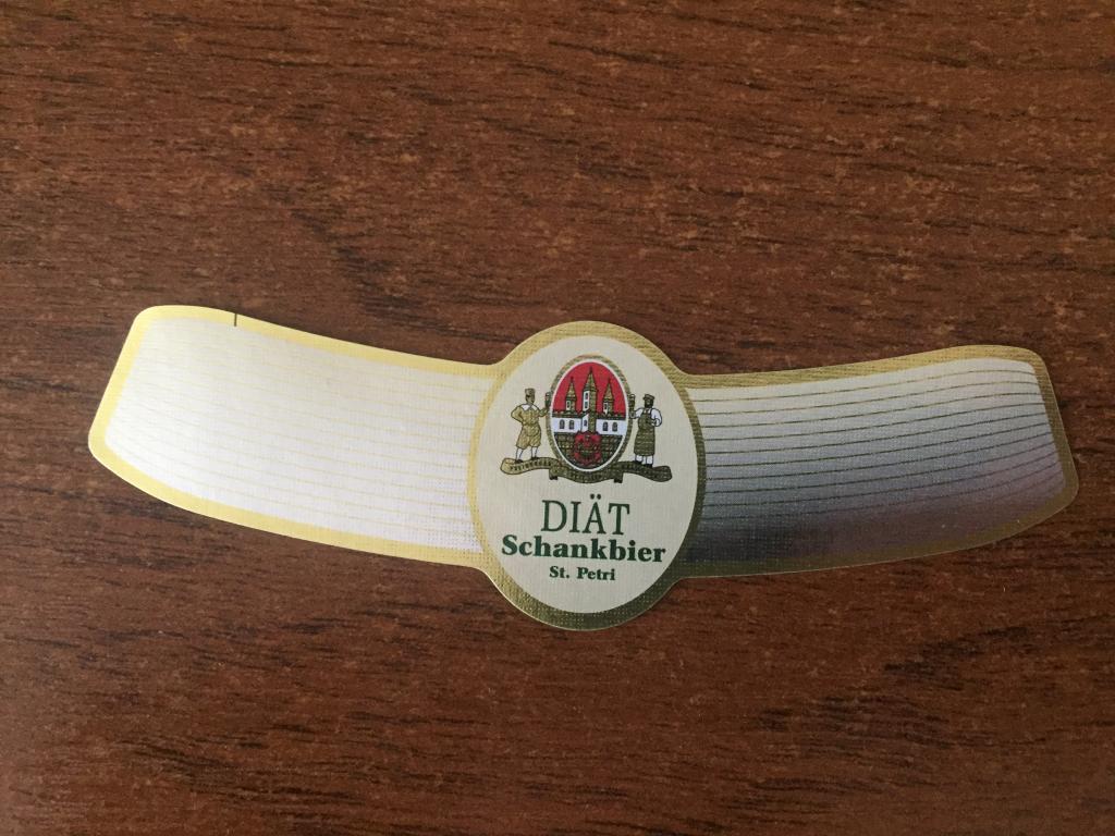 Freibergisch Diat Schankbier этикетка Германия