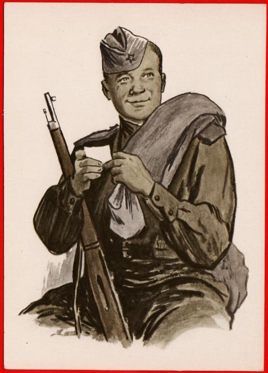Вася теркин рисунок