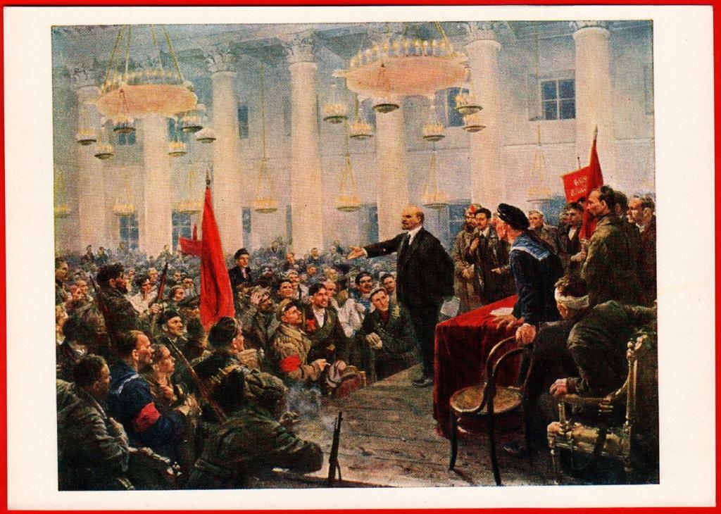 Выступление ленина на 3 съезде комсомола картина год