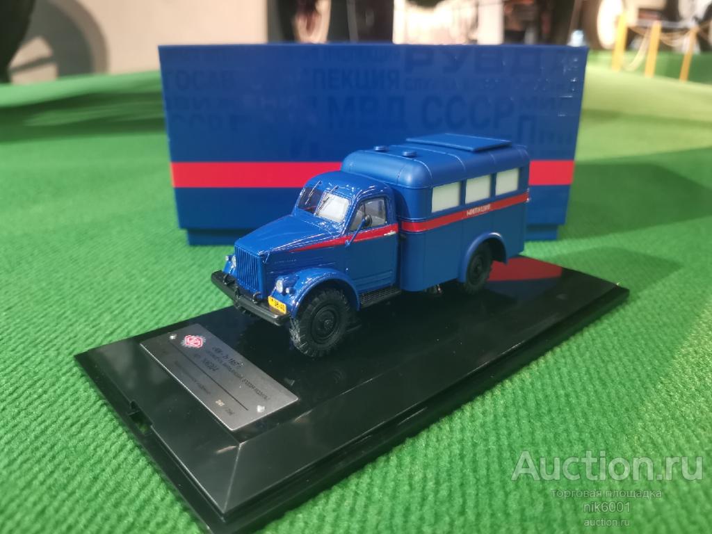ГАЗ-63 «АМ – 2» 1957 г. (автомобиль милицейский, вторая модель) DipModels 106304
