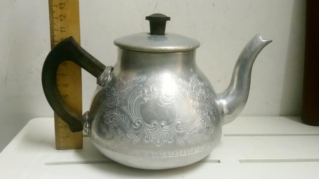Чайник заварочный заварочник СССР 1950 алюминий