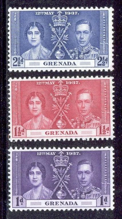 GRENADA 1937 г. Коронация Георга VI