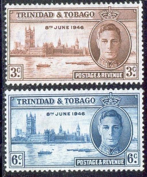 марки 1946 День Победы Trinidad & Tobago