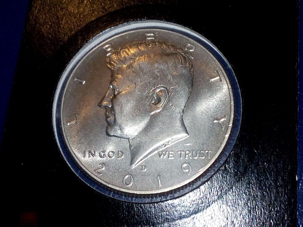 50 центов США, 2019г, двор D. Кеннеди 
