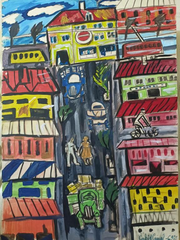 Джемаль Д.Ш. (1928-2011) "Городок" (1962)