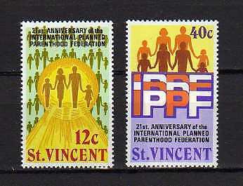 Сент-Винсент,1973,Ми-335-6**Ассоциация Планирования семьи