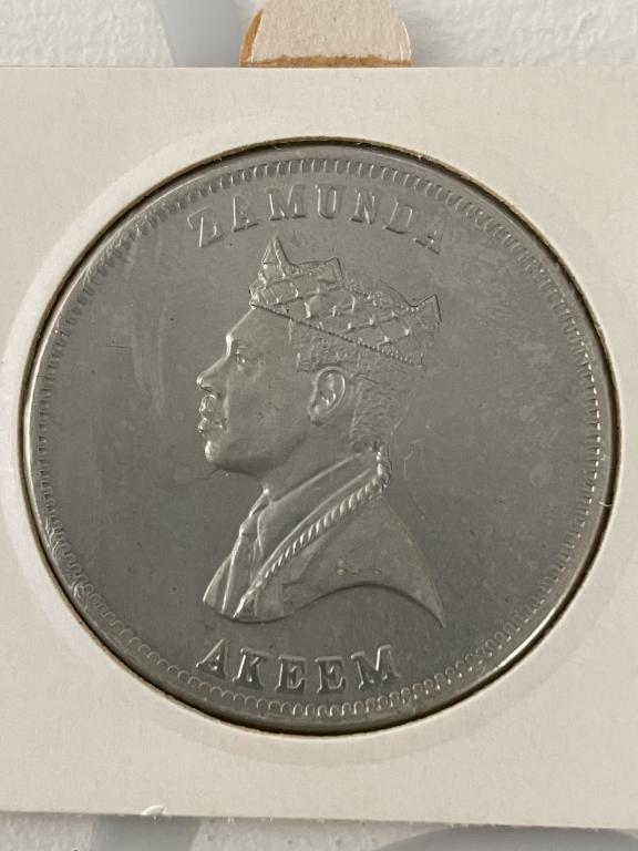 Замунда 5 фунтов 1988 год