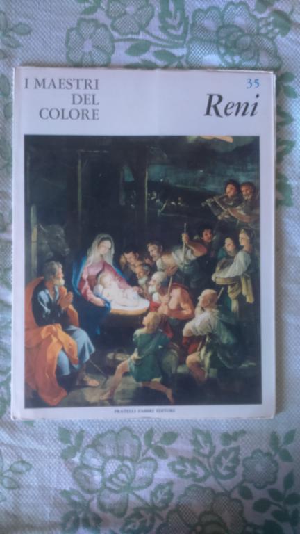 Журнал № 35 на итальянском языке, "Мастера цвета, Рени".