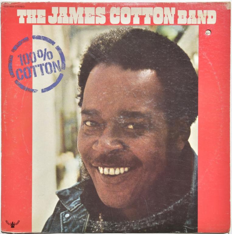 The James Cotton Band "100% Cotton" 1974 Lp