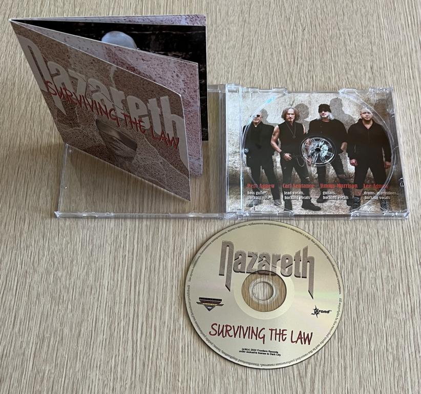 Nazareth - Surviving The Law - 2022 CD
