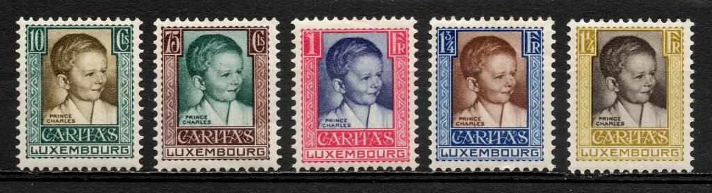 ❤1930 ЛЮКСЕМБУРГ Принц Mi 227-231 (Полная серия) MLH