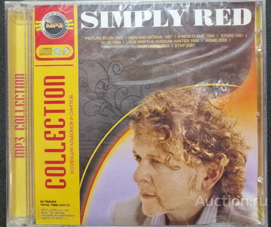 MP-3:SIMPLY RED .Новый,в упаковке.