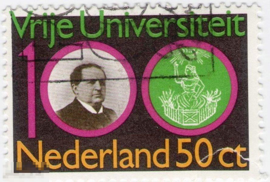 Нидерланды 1980 100 летие Амстердамского Свободного университета Наука Персоналии 