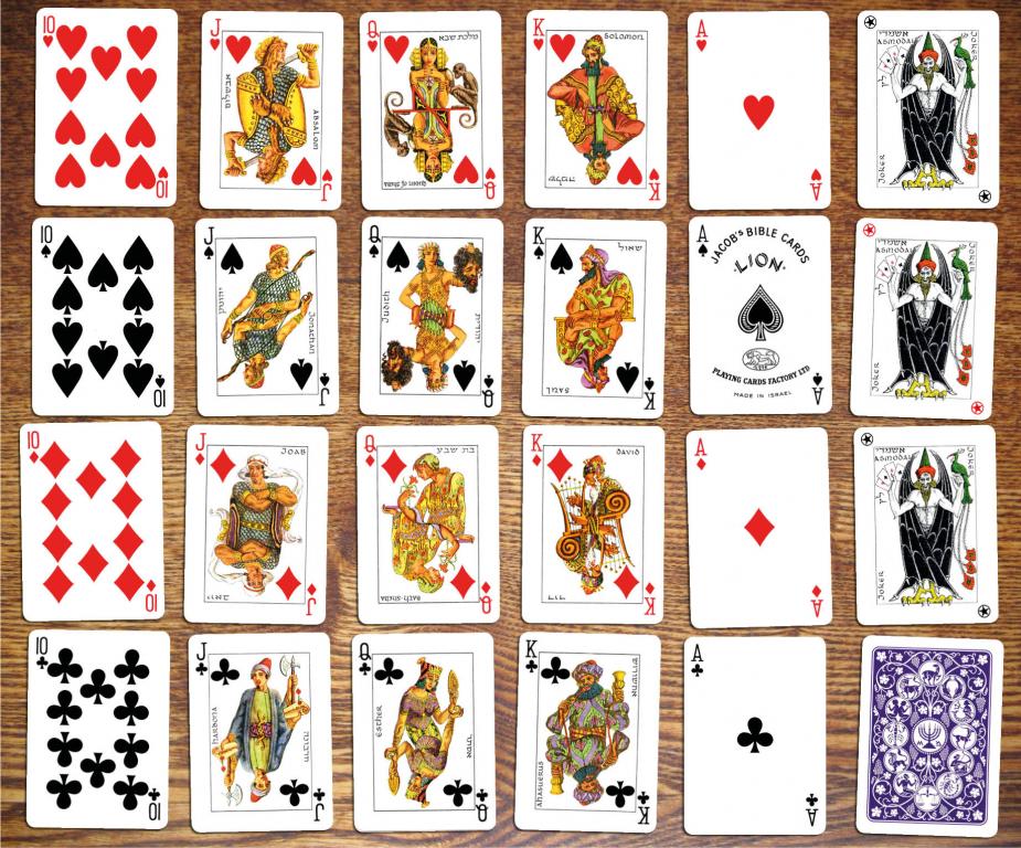 Игральные карты "Jacob's Bible Playing Cards"