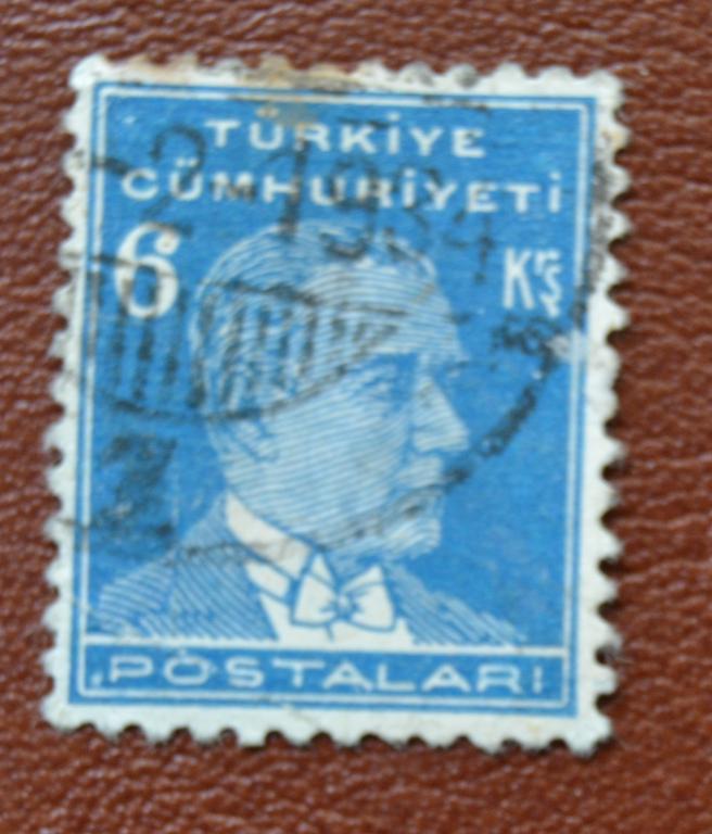Турция  1933 год Стандарт, Ататюрк  6 куруш Гаш