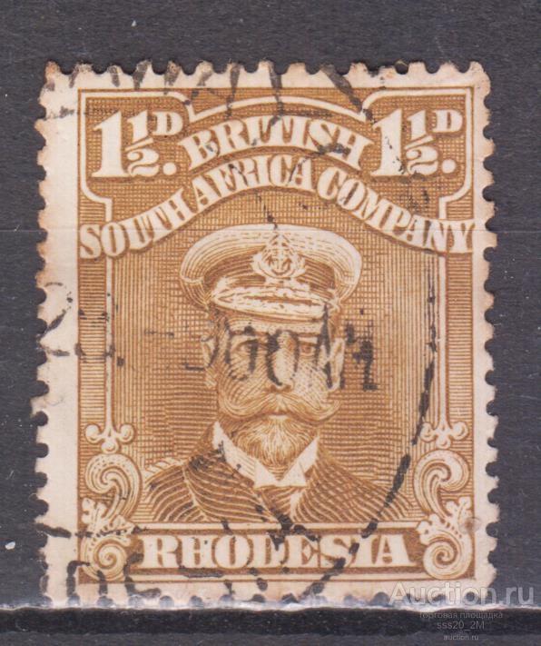 Британская Южноафриканская Компания 1913 Георг V в морской форме Mi121
