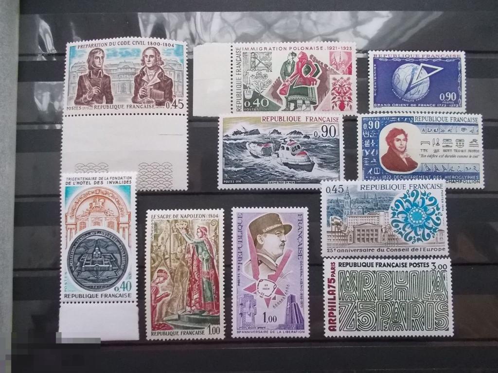 Набор марок Франции,живопись,искусство №3** 
