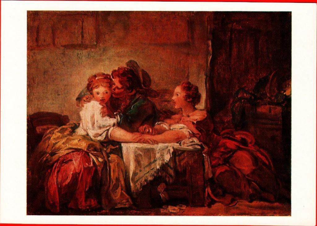 Жан Оноре Фрагонар (Jean Honore Fragonard) рококо